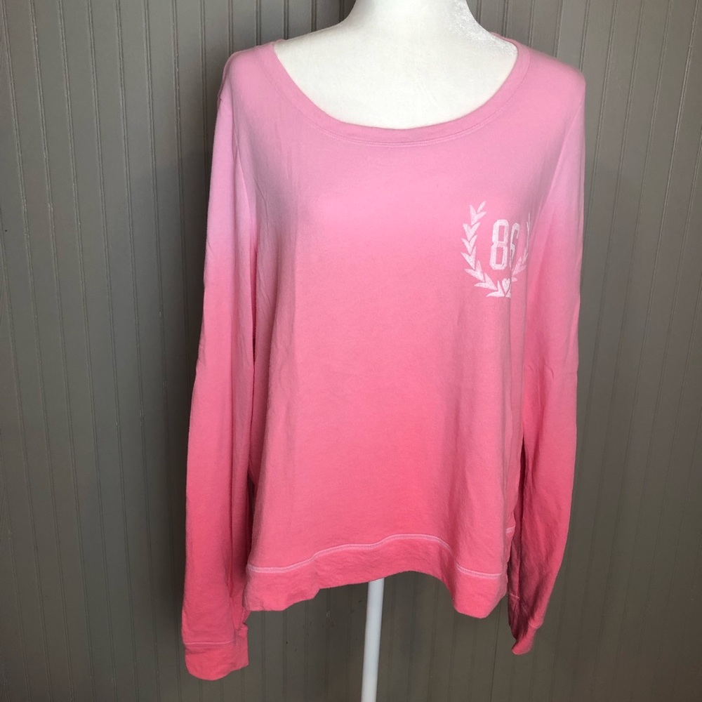 PINK pink ombré long sleeve